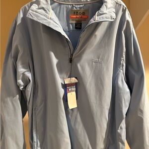 Izod X-Treme Function Golfwear Jacket in Light Blue